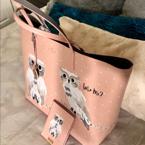 Kate spade Len Owl Tote Set - Picture 2 of 8